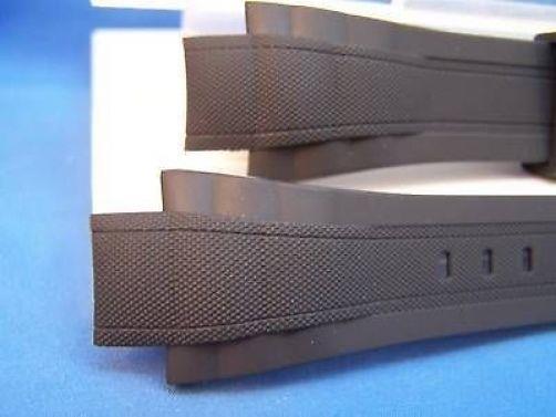 Casio Watchband MDV-301 Black Resin Strap With Attaching Pins