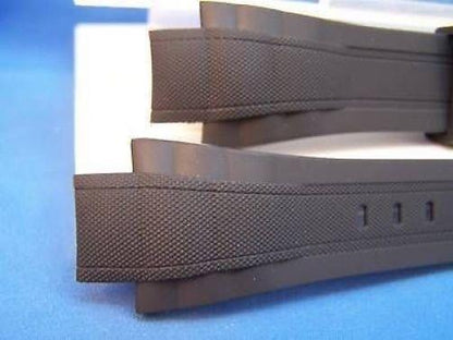 Casio Watchband MDV-301 Black Resin Strap With Attaching Pins