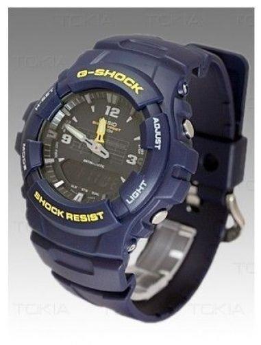 Casio Original Watchband G-100 -2,G-2110,G-2310,G-2400.G-Shock.Blue Strap. Band