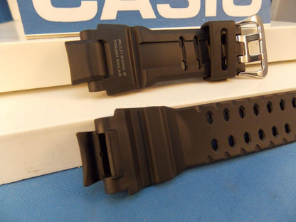 Casio Watchband GW-4000 Black Rubber Strap Tough Solar Multi Band 6 G-Shock