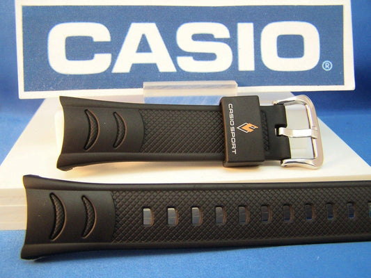 Casio Watchband PRW-200, PRS-500 Pro Trek Black Rubber Strap