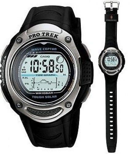 Casio watchband PRW-200, PRS-500 Pro Trek Black Rubber
