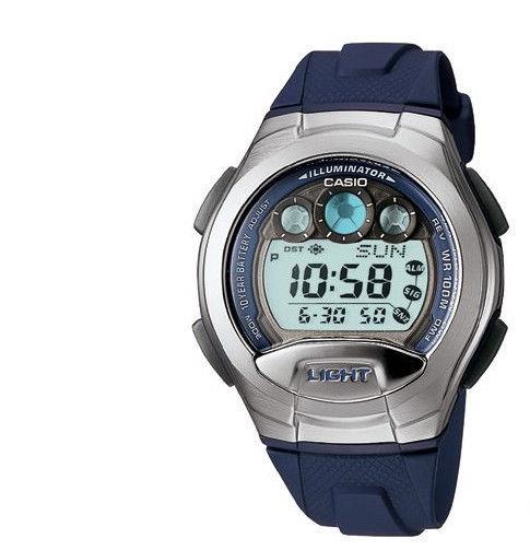 Casio watchband W-755 -2 Illuminator blue Resin