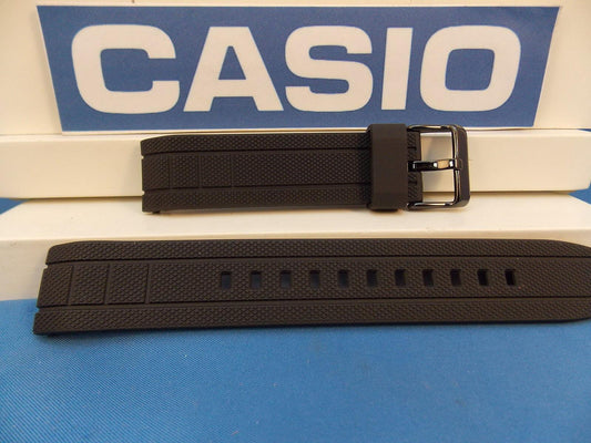 Casio Watchband EFA-132 Black Resin Edifice Strap Watchband