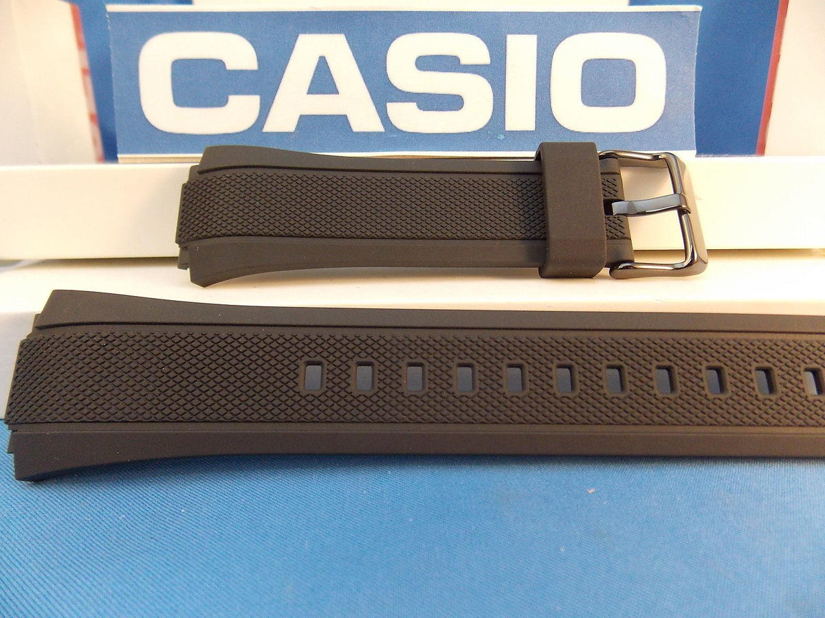 Casio Watchband EFA-131 Edifice Black Resin Strap