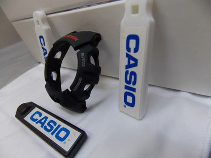 Casio Watch Parts G-2900 Outer Bezel / Shell Black W/ Red G-Shock letters