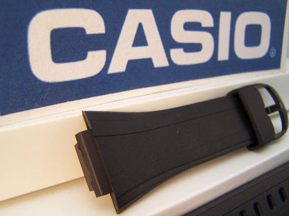 Casio Watchband DB-E30 DataBank Black Rubber Strap