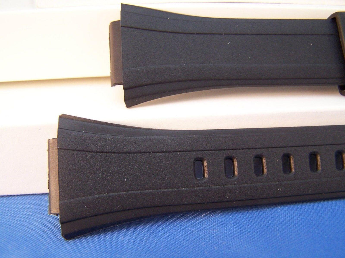 Casio Watchband DB-E30 DataBank Black Rubber Strap