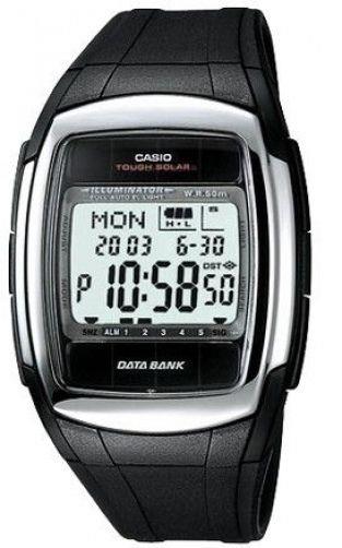 Casio Watchband DB-E30 DataBank Black Rubber Strap