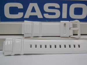Casio watchband W-S220 White Tough Solar Illuminator 5 Alarm Watchband