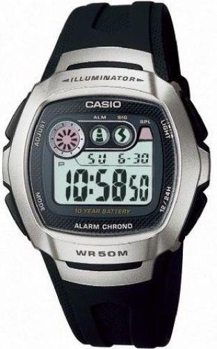 Casio Watchband W-751 black Resin sport band