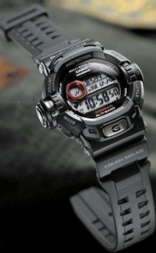 Casio watchband G-9200, GW-9200 G-Shock Black Rubber