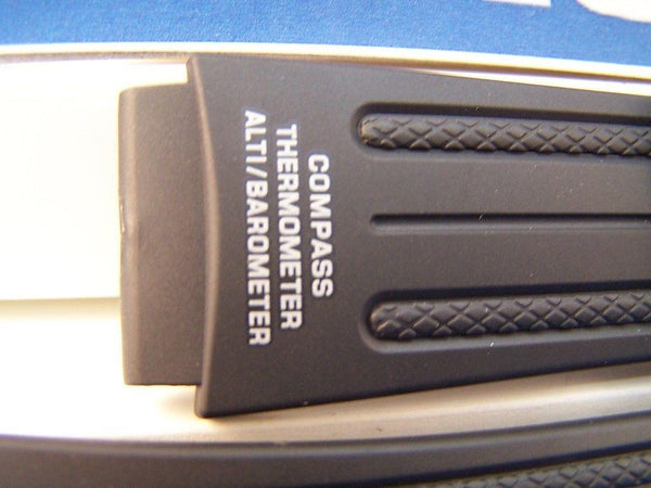 Casio watchband PRG-80, PAW-1100, PAG-80, PRW-1000. Pro Trek Black Rubber