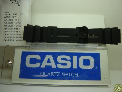 Casio Watchband DW-290 AD-310 and fits most any man's 19mm wide sport watch