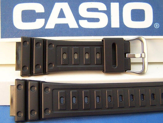 Casio Watchband DW-5600 C.Original / New G-Shock DW5600C Black Strap. Circa 1987