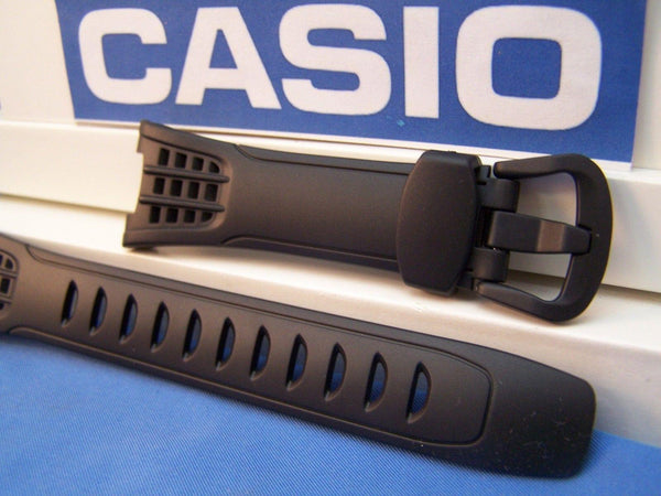 Casio watchband SGW-200 Lap and Distance Black Resin