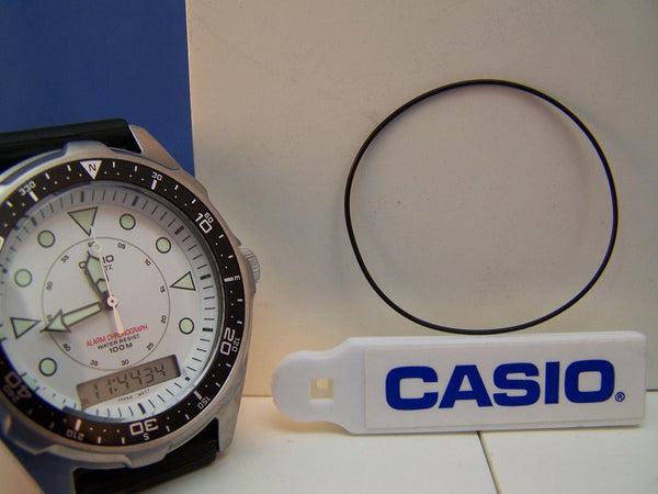 Casio Watch Parts AMW-320, AMW-330, EF-327. Back Plate Gasket