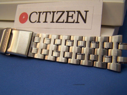 Citizen watchband Caliber 2100 Mod# AV0031 -59a Stainless Solid Linked Bracelet