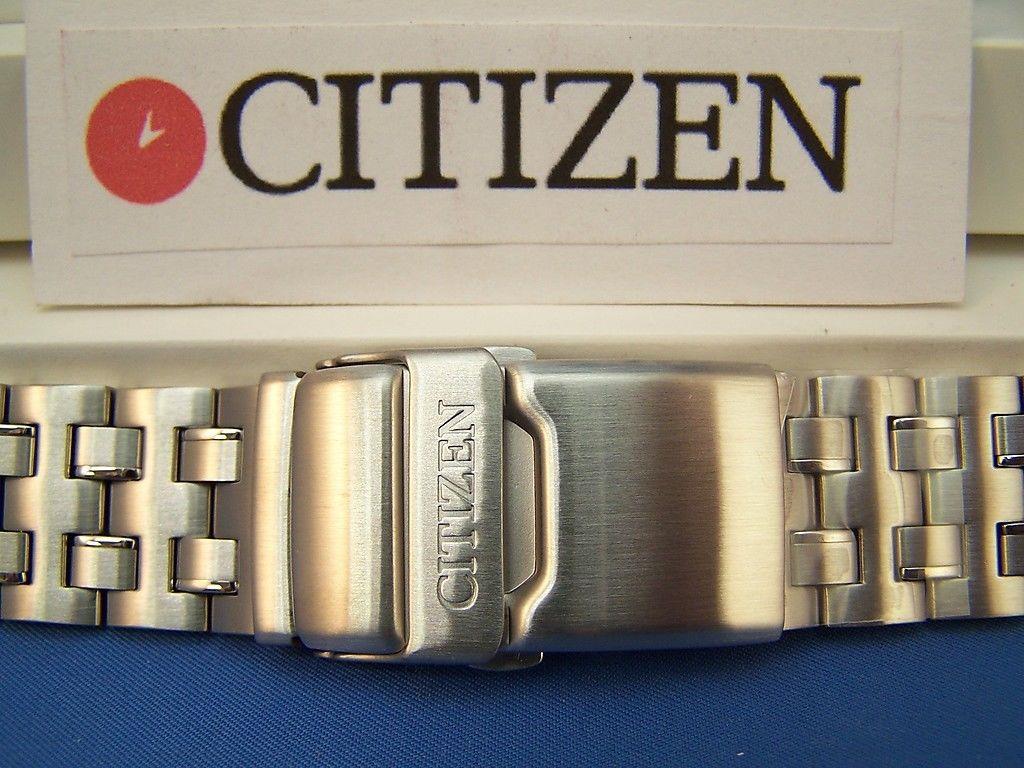 Citizen watchband Caliber 2100 Mod# AV0031 -59a Stainless Solid Linked Bracelet