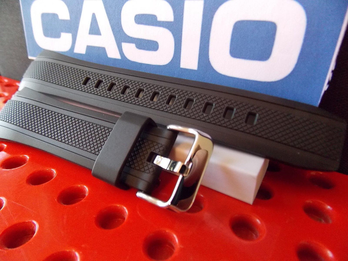 Casio Original Watchband EF-552 Black Rubber Edifice. Band. Strap