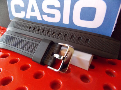 Casio Original Watchband EF-552 Black Rubber Edifice. Band. Strap