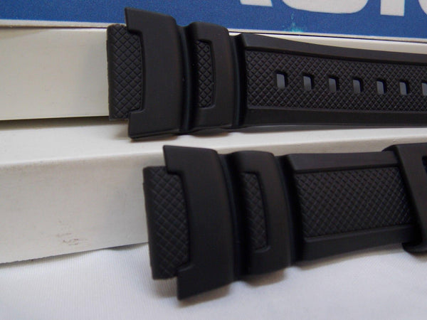 Casio watchband AE-1000, AE-1100 black Resin  Also Fits SGW-400, SGW-300