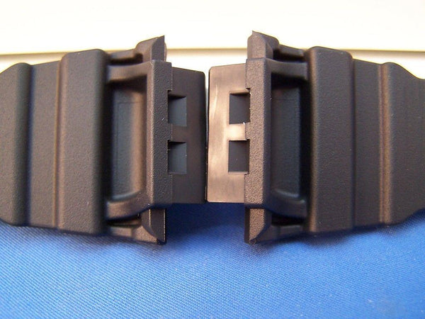 Casio watchband GXW-56 GB-1V.G-Shock Mud Resist Black Rub  gold tone buckl