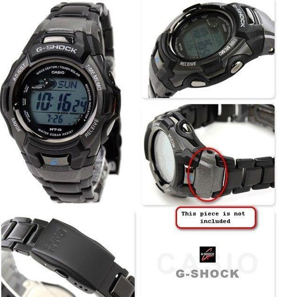 Casio watchband MTG-910, MTG-911, MTG-920. MT-G G-Shock Black PVD Bracelet