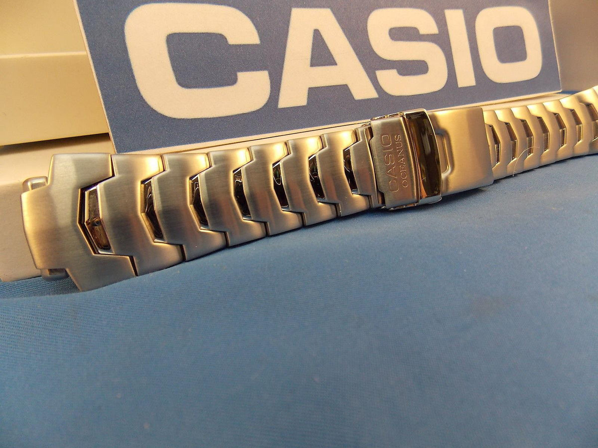 Casio watchband OC-505D Bracelet  all steel silver tone. Discontinued Last one