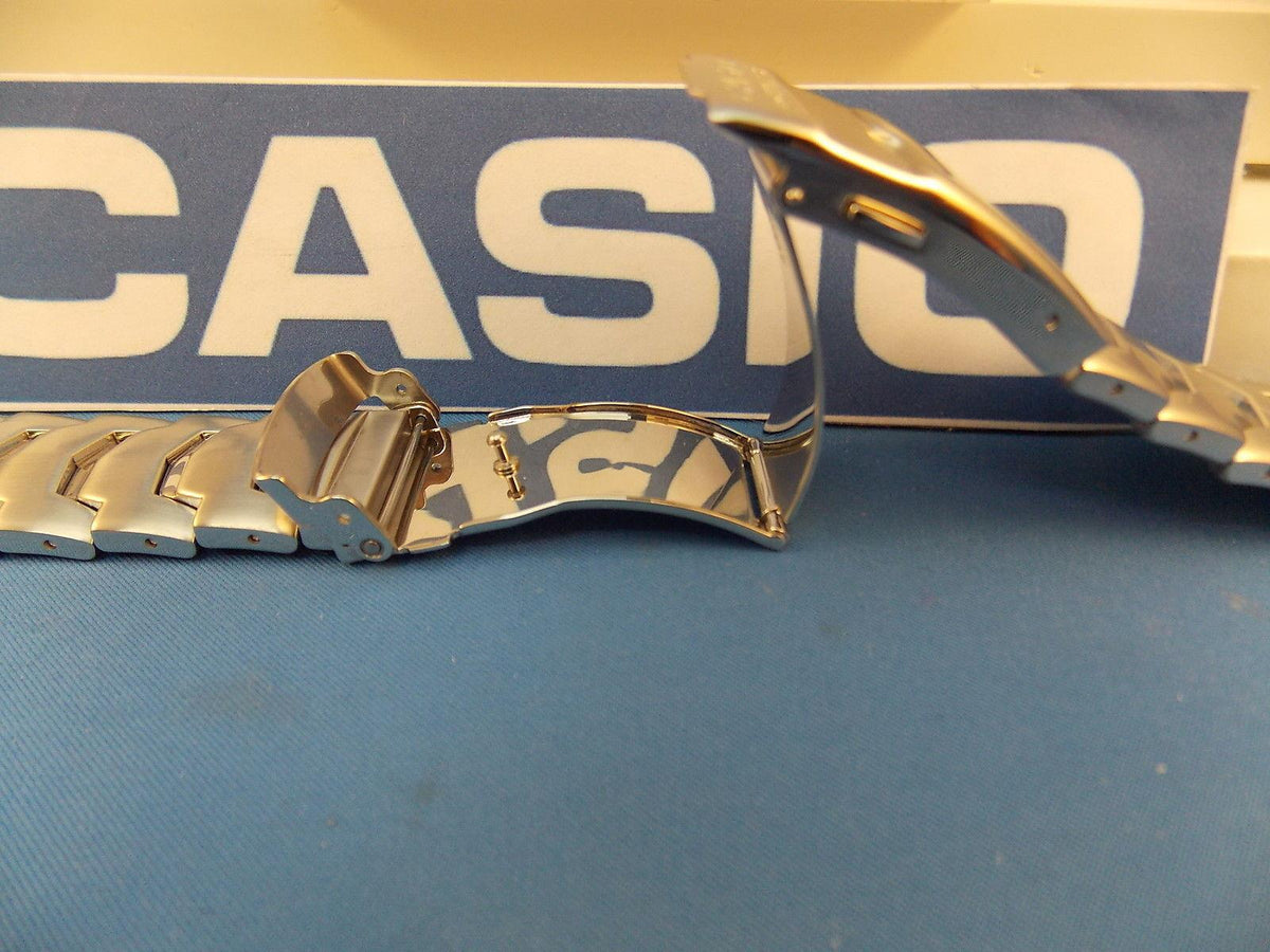 Casio watchband OC-505D Bracelet  all steel silver tone. Discontinued Last one