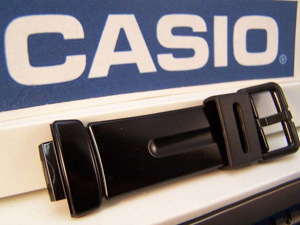 Casio watchband BG-169 A-1AVVC. Baby-G. Shiny Black Rubber