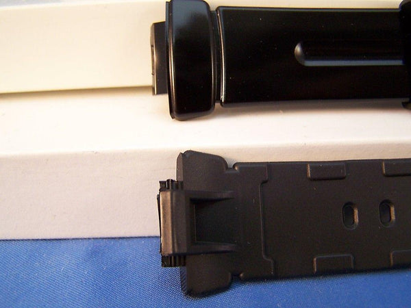 Casio watchband BG-169 A-1AVVC. Baby-G. Shiny Black Rubber