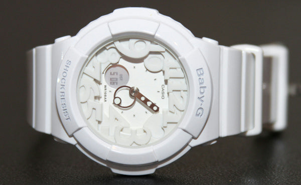 Casio watchband BGA-131 -7 White Rubber Baby-G. G-Shock Watchband /