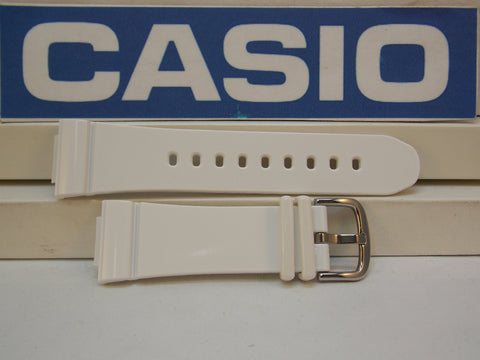 Casio watchband BGA-131 -7 White Rubber Baby-G. G-Shock Watchband /