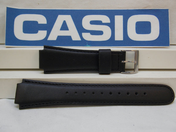 Casio watchband CPW-500 HL-1 Leather Black  for Prayer Compass Watch