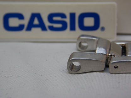Casio watchband GW-2000 D Bracelet All Steel Silver Tone w P/Button Release