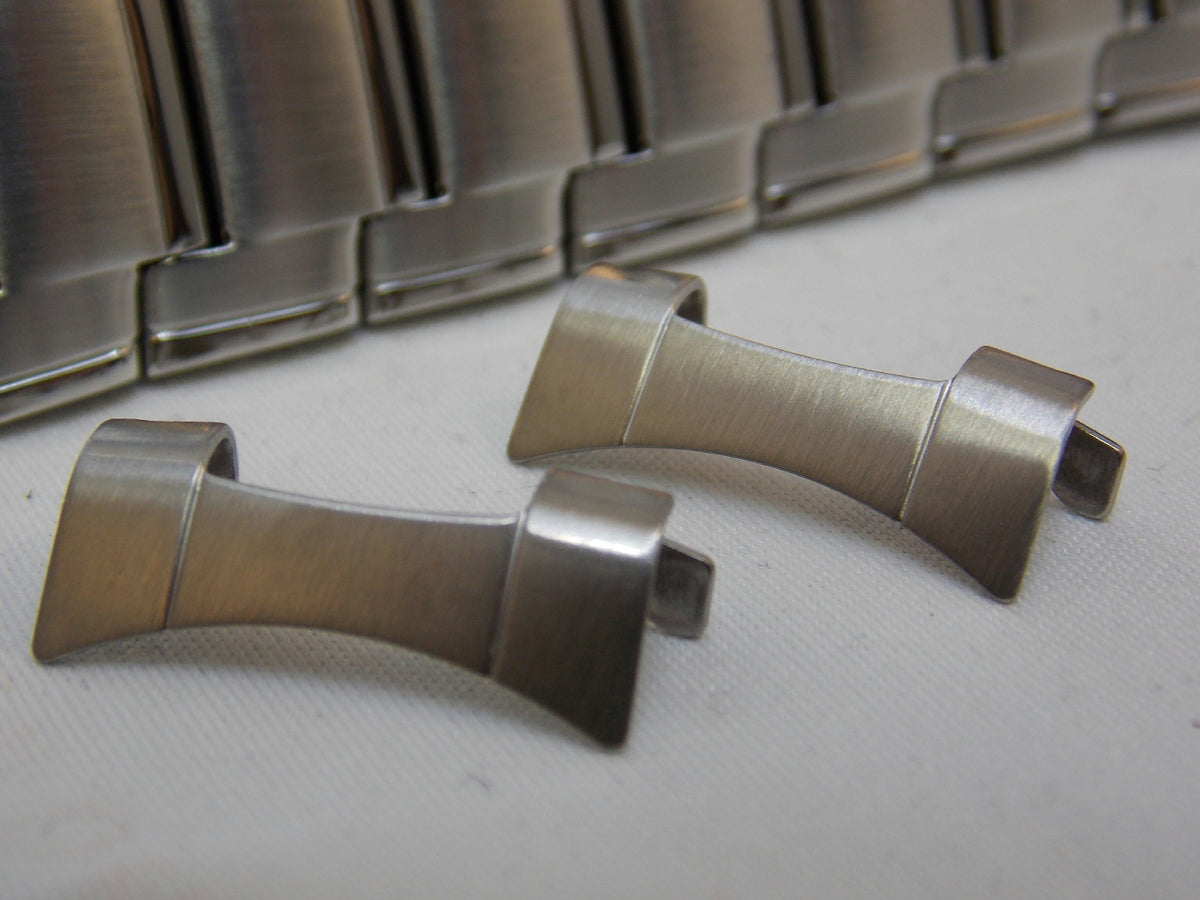 Casio Watchband EFA-121 D Bracelet All Steel Silver Tone w P/Button Release