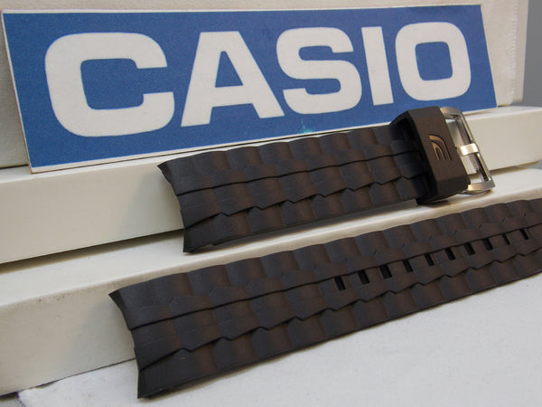 Casio Watch Band EF-550 Black Resin Edifice Strap / Watchband