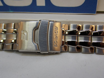 Casio watchband EF-550 D Bracelet Steel Silver Tone  Edifice / Watchband