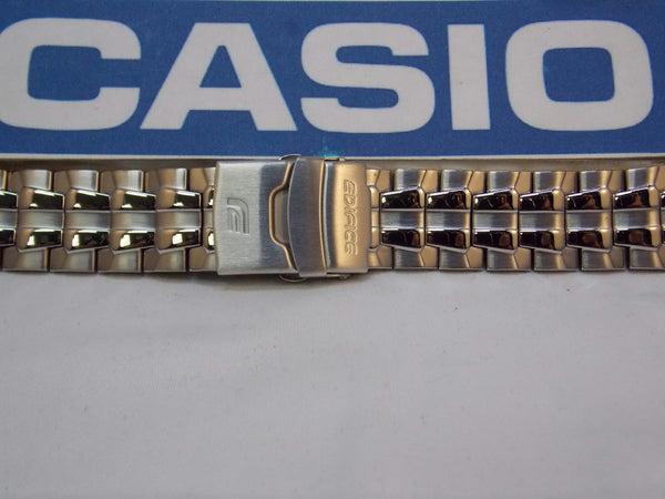 Casio watchband EF-550 D Bracelet Steel Silver Tone  Edifice / Watchband