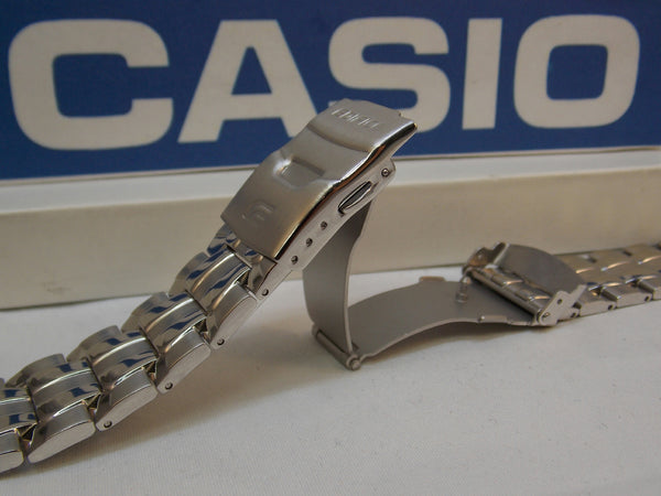 Casio watchband EF-550 D Bracelet Steel Silver Tone  Edifice / Watchband