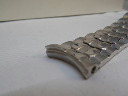 Casio watchband EF-550 D Bracelet Steel Silver Tone  Edifice / Watchband
