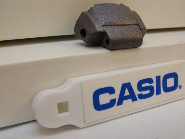 Casio Watch Parts MTG-910, MTG-911. 12H Cover End Piece / Lug Dark Gray