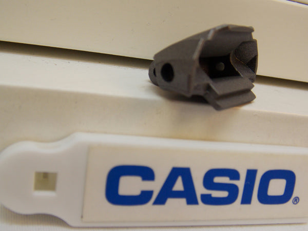 Casio Watch Parts MTG-910, MTG-911. 12H Cover End Piece / Lug Dark Gray