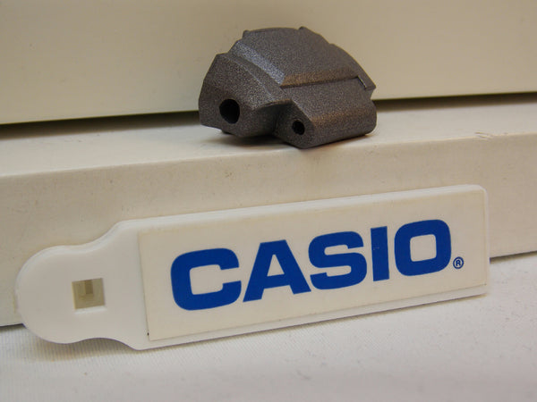Casio Watch Parts MTG-910, MTG-911. 6H Cover End Piece / Lug Dark Gray