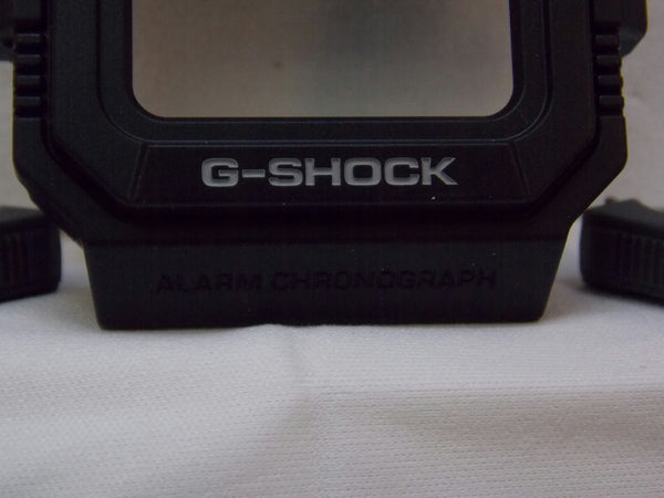 Casio Watch Parts GW-5500 3 piece Bezel black / white Letters. Also fits G-5500