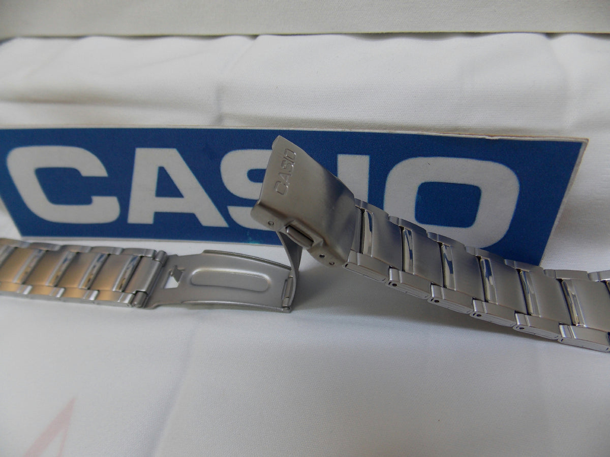 Casio Watchband EFA-120 D Bracelet Steel Silver Tone Edifice / Watchband