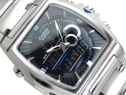 Casio Watchband EFA-120 D Bracelet Steel Silver Tone Edifice / Watchband