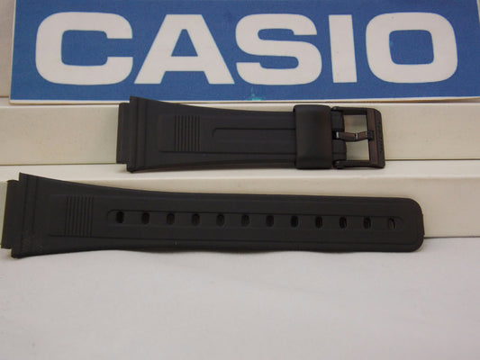 Casio Watchband AB-10, AB-20, DB-53, DB-55, DBA-80, FB-52.Black Strap Watchband