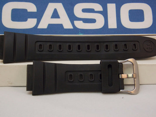 Casio Watchband DW-310, DW-330 Black Strap Watchband 300m